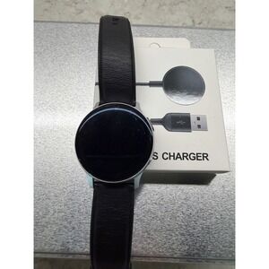 Samsung Galaxy Galaxy Watch, S-R820, Silver case W/ BLK  Band, GPS, Bluetooth